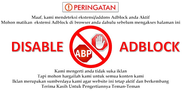 Cara Memasang Anti Adblock di Wordpress Tanpa Plugin dan Blogspot