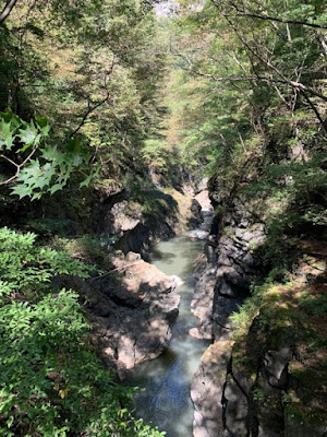 鹿飛橋からの景色