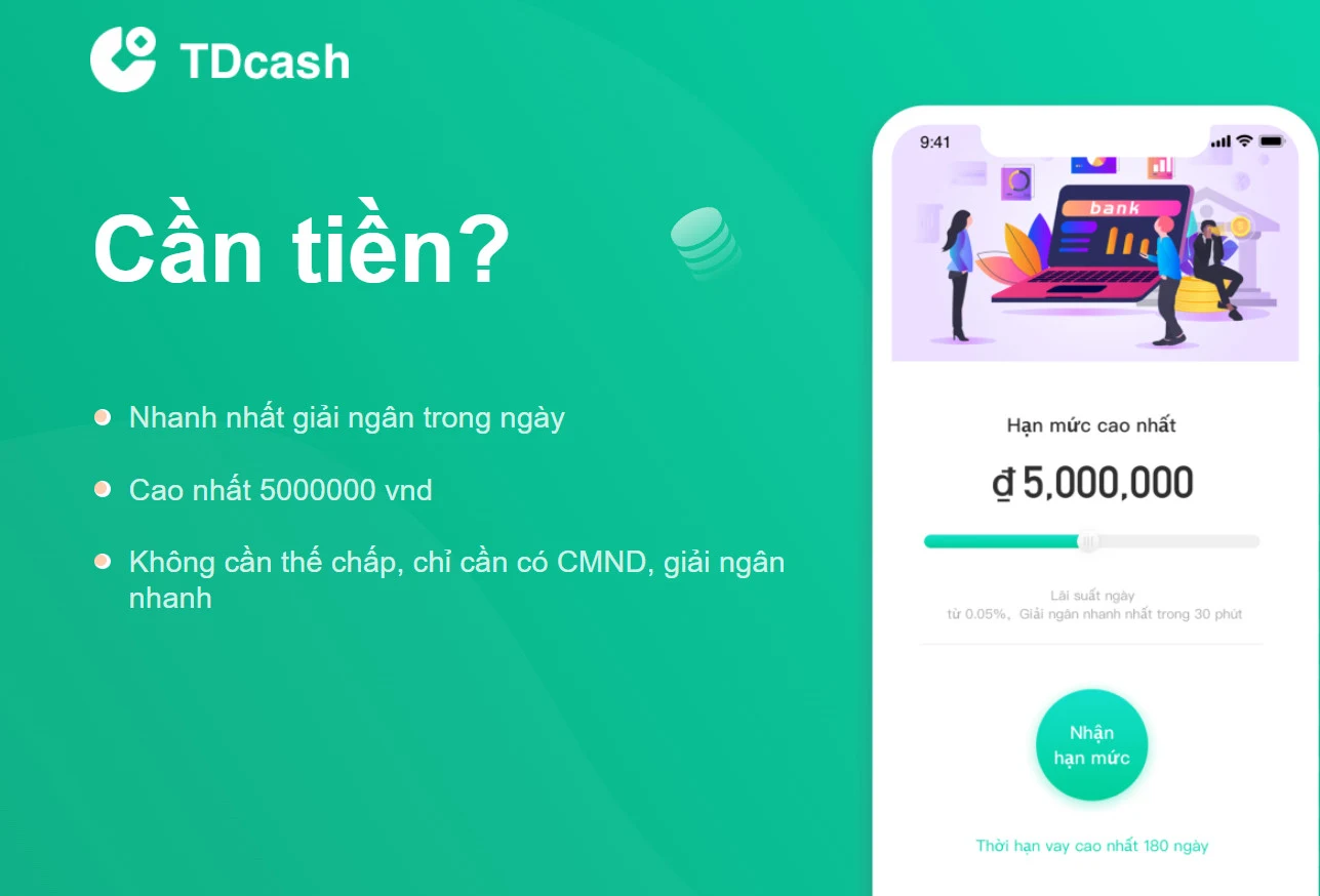 Vay tiền TDCash apk