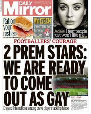 Gay english premiership footballers