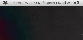 Comment Faire Pour Afficher La Vitesse De Connexion Sur le panneau de Ubuntu 11.04