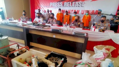 Polda Kaltara Usut Polisi Tajir Pemilik Tambang Emas, Diduga Terlibat Peredaran Narkoba