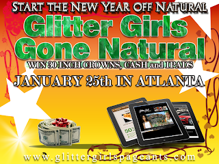 Start the year off Natural with Glitter Girls Pageants gone Natural!