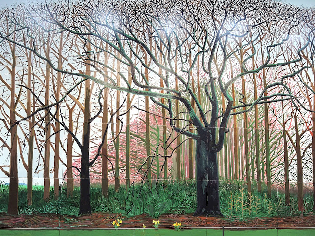 Parijs: kunst van David Hockney en anderen in centre Pompidou