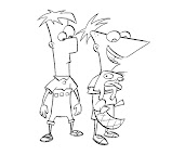 #1 Ferb Fletcher Coloring Page