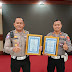 Kasat Lantas Polres Ngawi Raih 2  Penghargaan dari Dirlantas Polda Jatim 