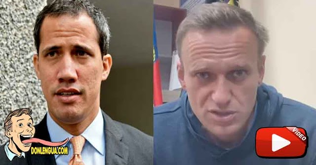 Juan Guaidó solidario con Alexey Navalny tras ser capturado en Rusia