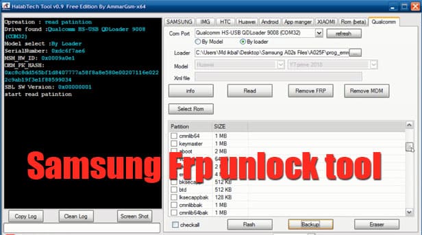 1 Click Samsung FRP Bypass Tool 2023