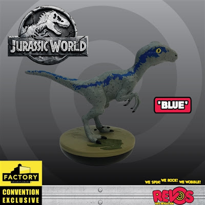 San Diego Comic-Con 2022 Exclusive Jurassic World Blue REVO Vinyl Figure by Factory Entertainment