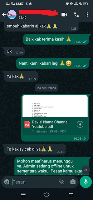 Jasa Nama Channel Media Sosial