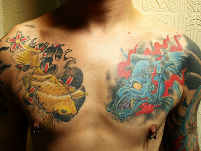 chest piece tattoos. Jay#39;s Incredible Chest Pieces