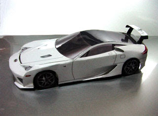 Car Papercraft - Lexus LFA Papercraft