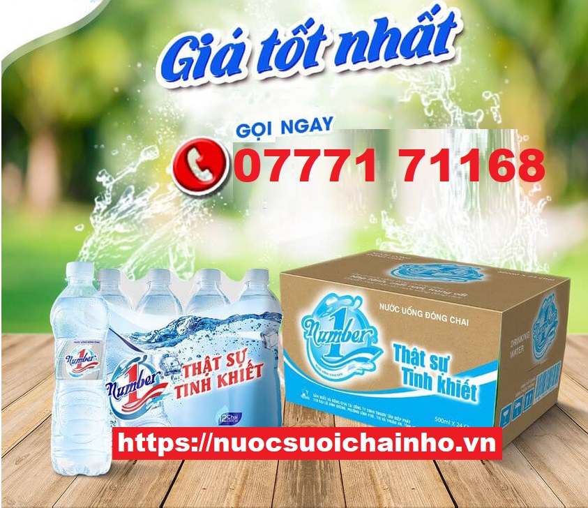 NƯỚC SUỐI NUMBER 1 CHAI 500ML