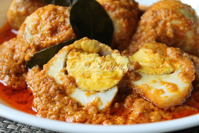 Rendang Telur Padang Sedap - Azie Kitchen