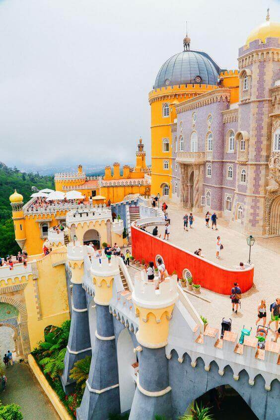 The Palace of Pena, Portugal