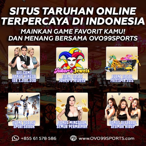 Situs Taruhan Online Terpercaya di Indonesia ovo99sports