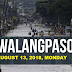 #WalangPasok: Class Suspension August 13, 2018, Monday