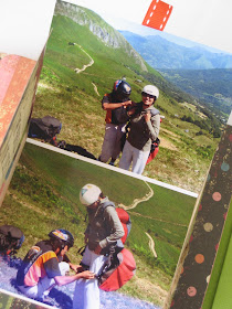 Scrapbooking álbum montaña