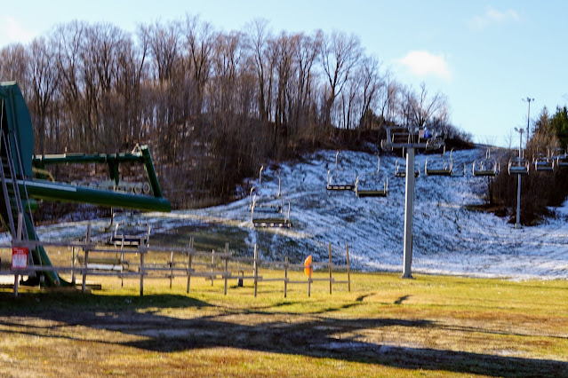 Ski hill at Earl Bales park