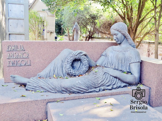 Antelo Del Debbio - Escultura Desolação - Família Ansano Frugoli - Cemitério da Consolação