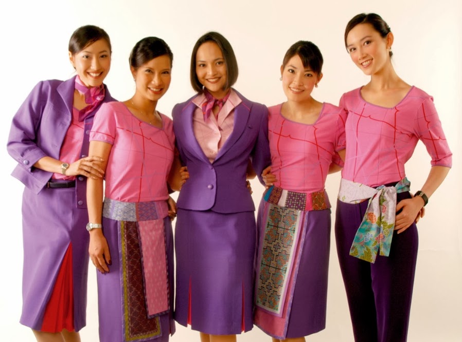 12 Pramugari Terbaik dan Tercantik sedunia Thai Airways