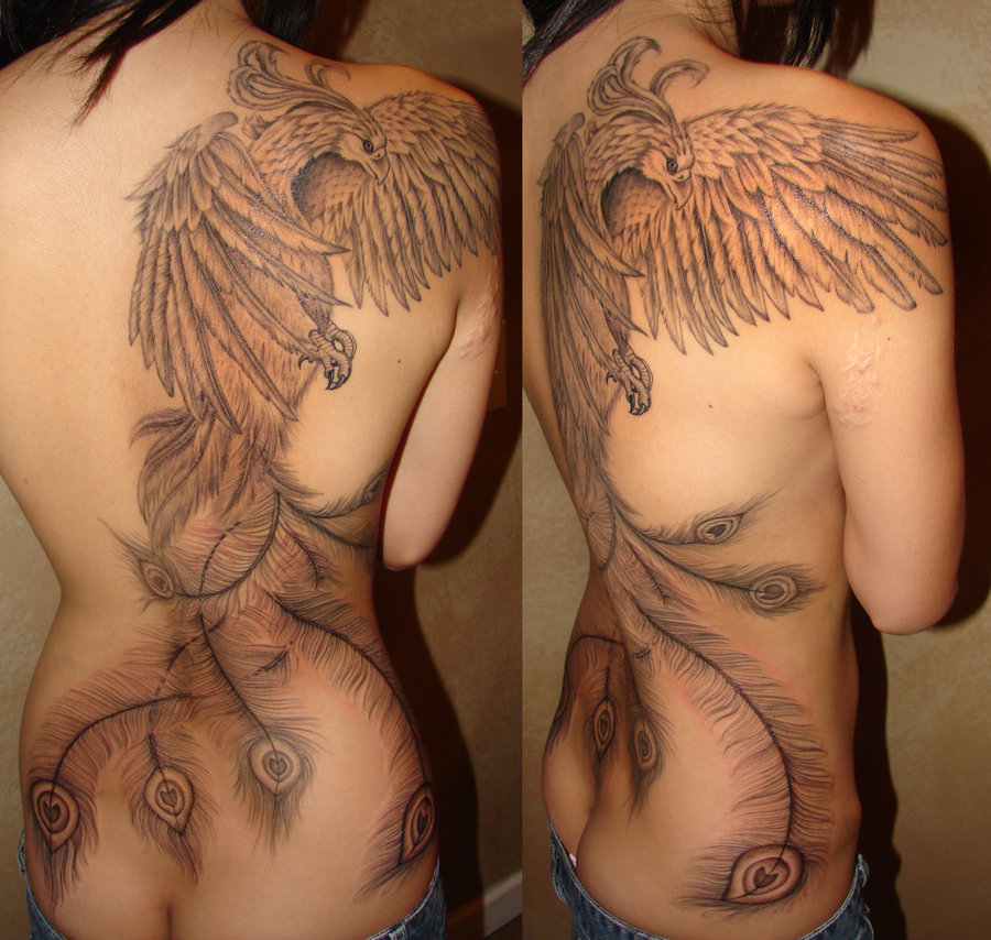 Phoenix Japanese Tattoo Style