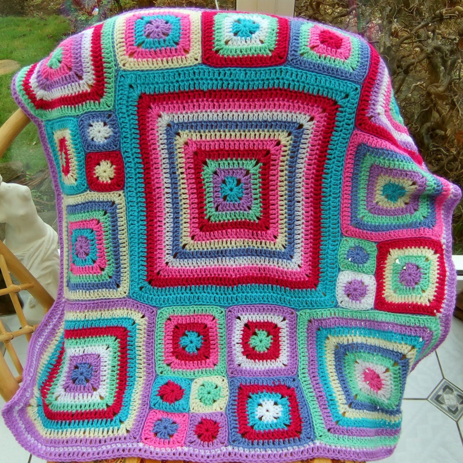 Babette Baby Blanket WoolnHook By Leonie Morgan