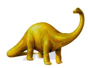 Dinosaurio de cuello largo