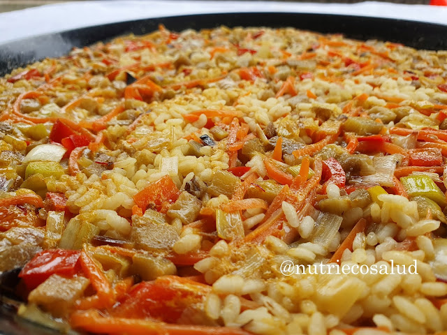 arroz con verduritas