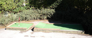 Crazy Golf at the Lake District Visitor Centre in Brockhole on Windermere