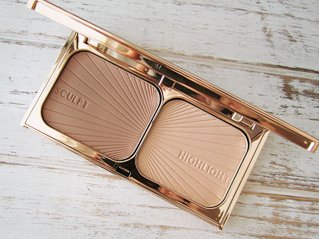 Charlotte Tilbury Filmstar Bronze and Glow and powder and sculpt brush review with swatches