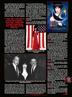 Page 39 from Fangoria #344 featuring Elvira