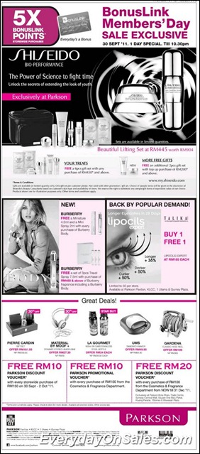 parkson-bonuslink-member-day-sales-2011-EverydayOnSales-Warehouse-Sale-Promotion-Deal-Discount