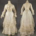 Stunning Sheer 1870's Dress