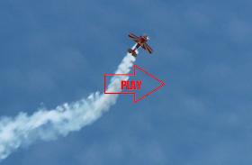 Redfox Airshows 1st Aerobatic Demonstration Flight (ground view)