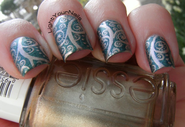 stamping with BPS plate QA65 Born Pretty Store