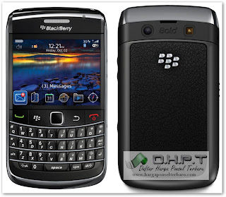 BlackBerry Bold 9700 Onyx Review Harga dan Spesifikasi Hp