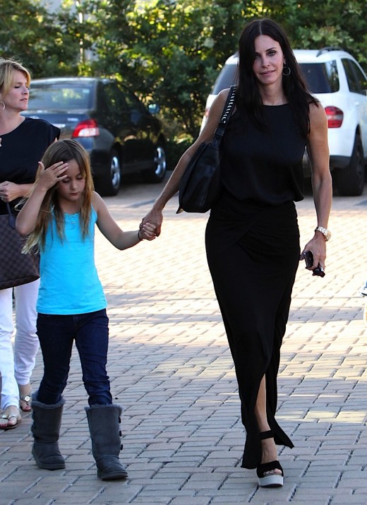 Courteney Cox And Her Daughter Coco Have A Lunch Date » Gossip | Courteney Cox