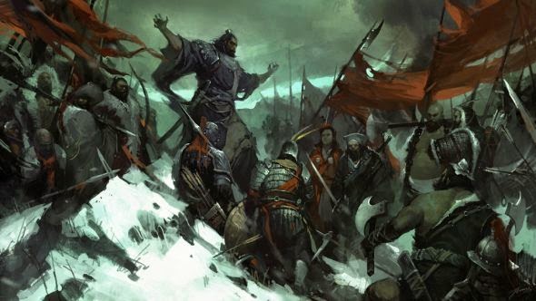 Wenjun Lin illustrations fantasy violence wars battles Brotherhood