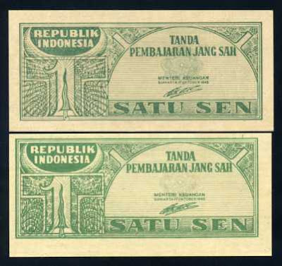 Kumpulan Uang Rupiah Indonesia Jaman Dulu