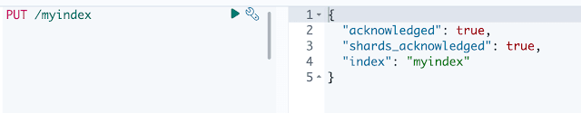 ElasticSearch create index setting and mapping