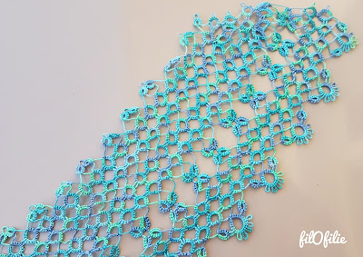2e châle en frivolité, dentelle aux navettes (1)