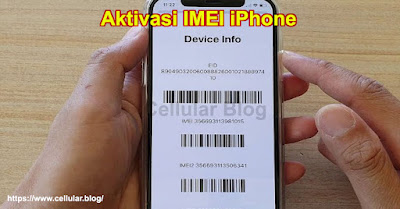 Aktivasi IMEI iPhone