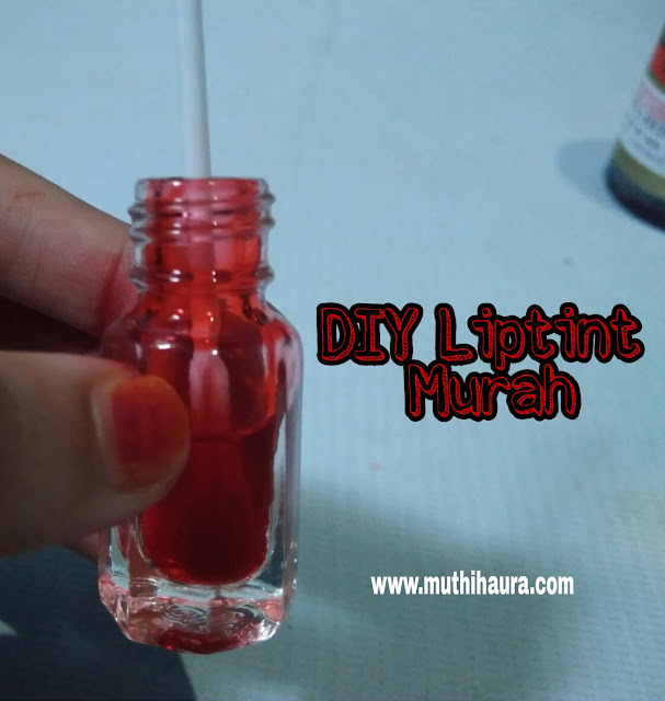 DIY liptint murah