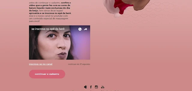 Promoção dia do Beijo Quem Disse Berenice 2018