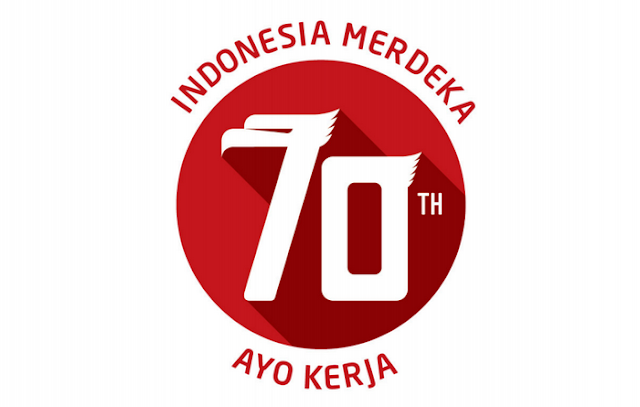 Logo 70 Tahun Indonesia Merdeka