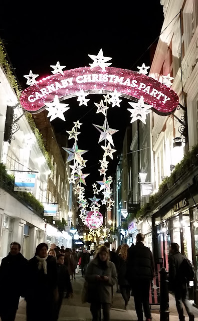 Carnaby Street Christmas Lights 2015