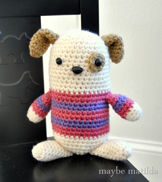 Girly Puppy Amigurumi by maybe matilda