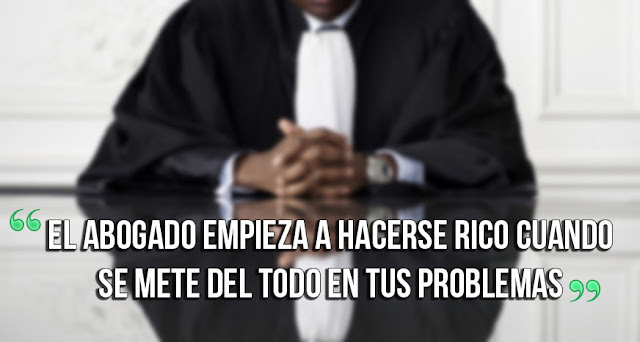 frases cortas de abogados 