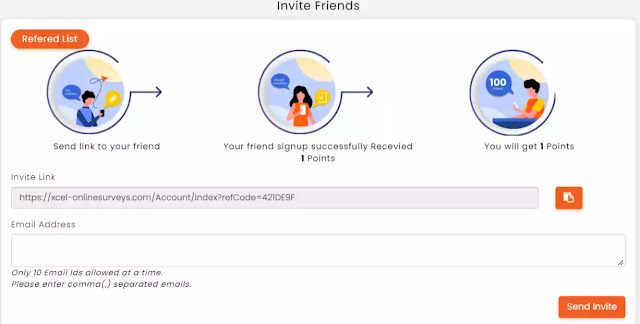 Invite And Earn From Xcel Online Survey